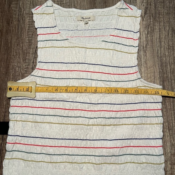 Madewell smocked tank top - Picture 4 of 4